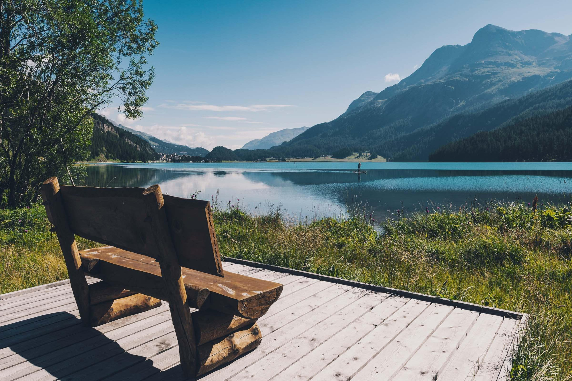 Landschaft sommer hotel randolina sils engadin 17