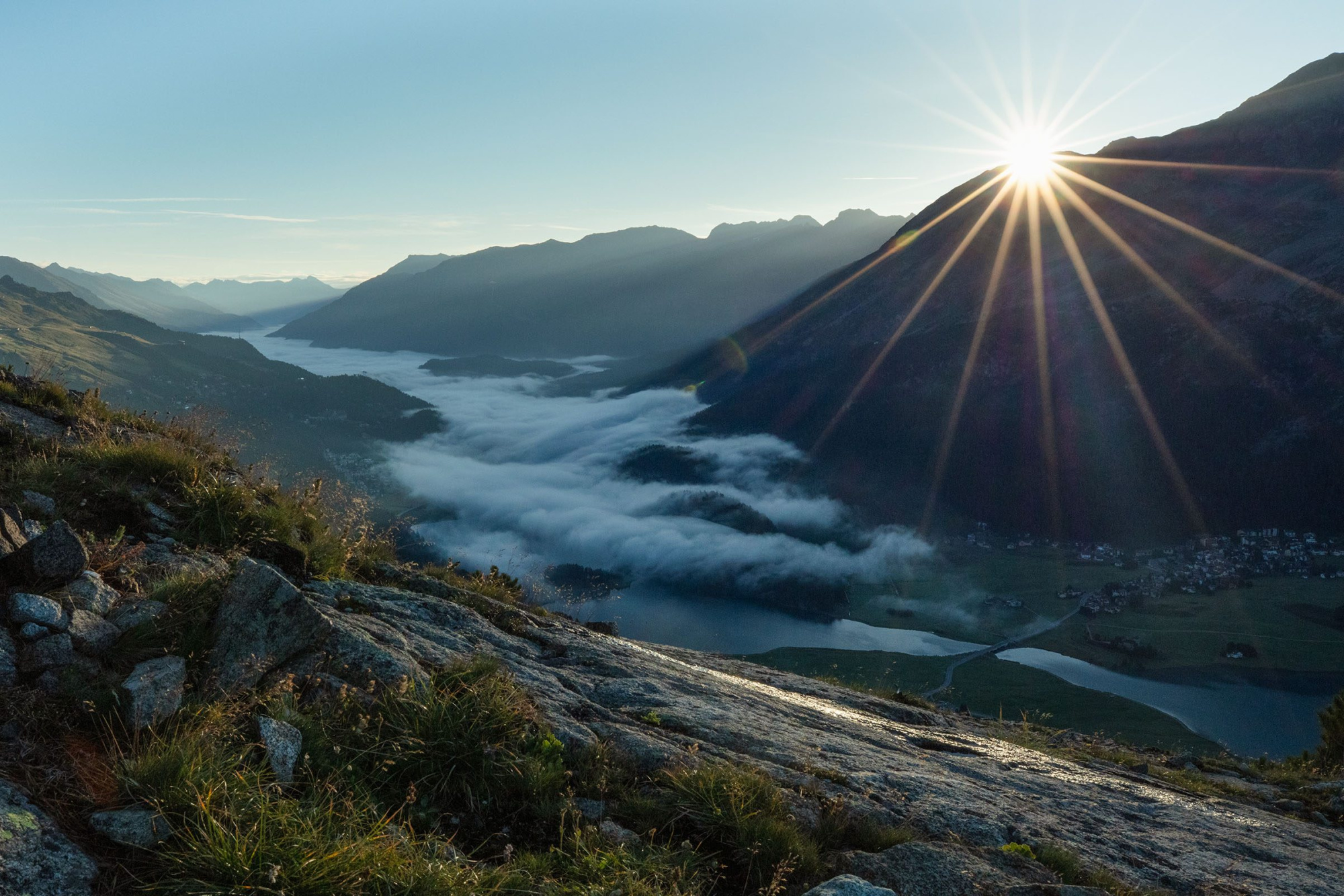Landschaft sommer hotel randolina sils engadin 21